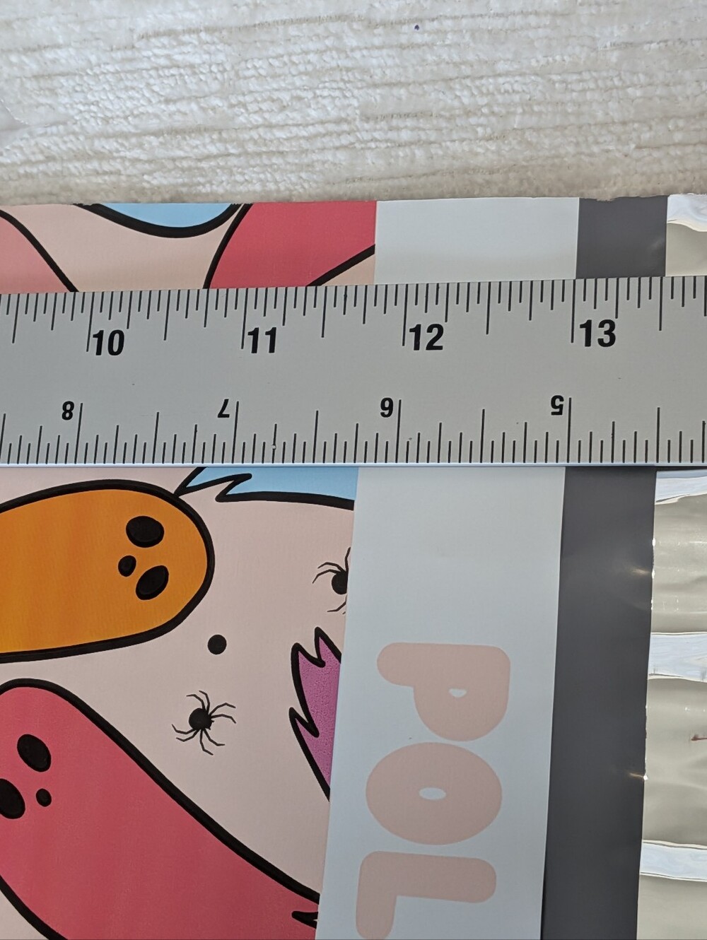 PolyMailers 10" By 13" Ghost Party Pink Background Halloween Polymailers 10ct - Picture 5 of 6